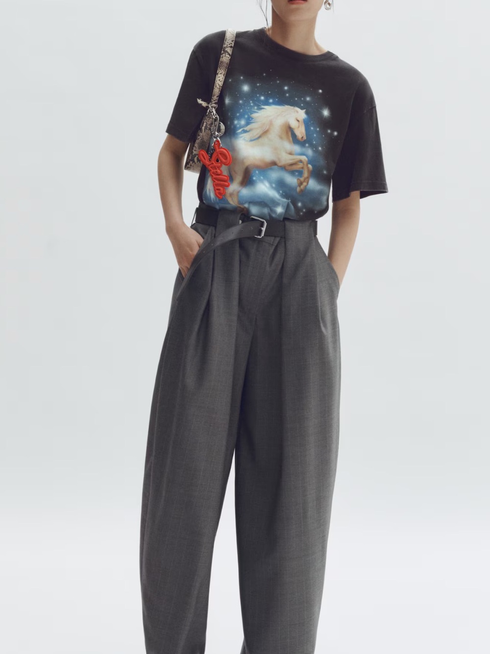 STELLA MCCARTNEY H&M UNICORN PRINTED T-SHIRT - Picture 4 of 4